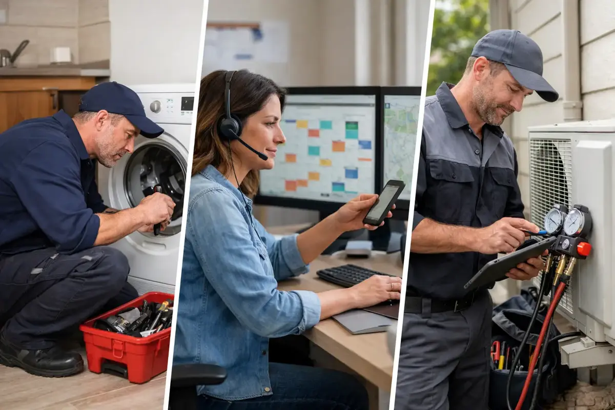 Field service software without chaos