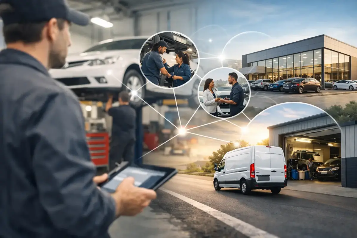 Software for service partner network